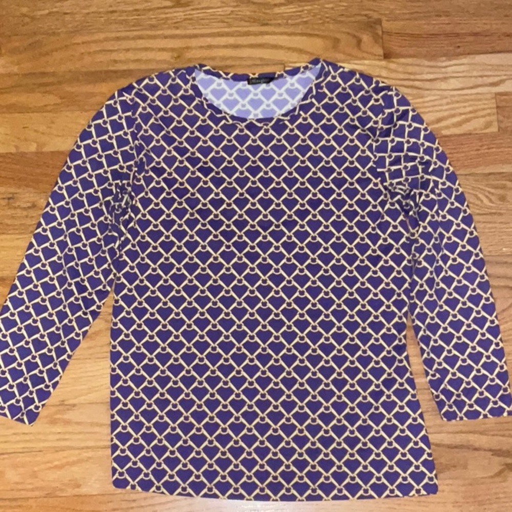 J. McLaughlin 3/4 sleeve top